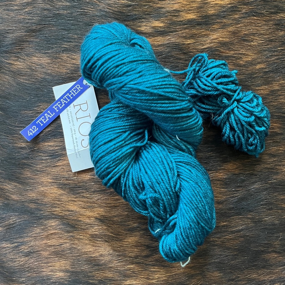 Malabrigo Rios Teal Feather